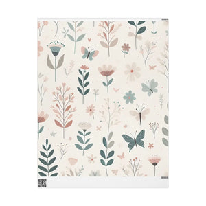 Stunning Pastel Flower Wrapping Paper - Fine Art - Dipaliz