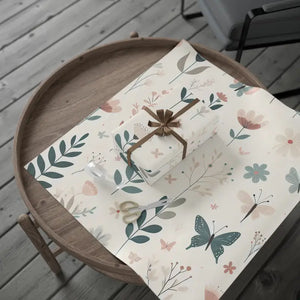 Stunning Pastel Flower Wrapping Papers - Gift Style - Dipaliz - 30’’ x 36’’ / Glossy - Paper