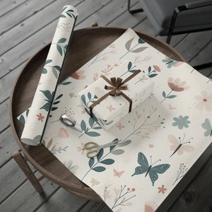 Stunning Pastel Flower Wrapping Paper - Fine Art - Dipaliz