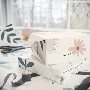 Stunning Pastel Flower Wrapping Paper - Fine Art - Dipaliz