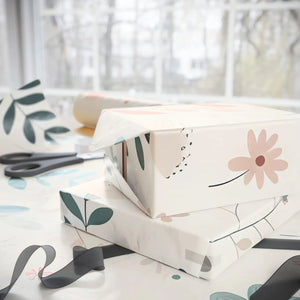 Stunning Pastel Flower Wrapping Paper - Fine Art - Dipaliz