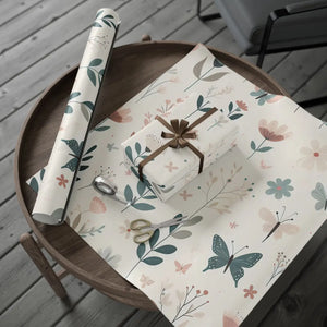 Stunning Pastel Flower Wrapping Paper - Fine Art - Dipaliz