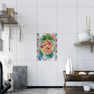 Vibrant Ceramic Photo Tile - Playful Fashion Art Design - Dipaliz - Wall Tiles