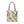 Chic Pastel Geometric Tote Bag with Black Handles - Dipaliz - Bags