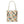 Chic Pastel Geometric Tote Bag with Black Handles - Dipaliz - Bags