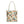 Chic Pastel Geometric Tote Bag with Black Handles - Dipaliz - 16’’ × / Beige - Bags