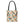 Chic Pastel Geometric Tote Bag with Black Handles - Dipaliz - Bags