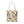 Chic Pastel Geometric Tote Bag with Black Handles - Dipaliz - Bags
