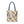 Chic Pastel Geometric Tote Bag with Black Handles - Dipaliz - Bags