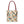 Chic Pastel Geometric Tote Bag with Black Handles - Dipaliz - Bags