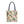 Chic Pastel Geometric Tote Bag with Black Handles - Dipaliz - 18’’ × / Navy - Bags