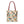 Chic Pastel Geometric Tote Bag with Black Handles - Dipaliz - Bags