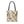 Chic Pastel Geometric Tote Bag with Black Handles - Dipaliz - Bags