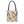 Chic Pastel Geometric Tote Bag with Black Handles - Dipaliz - Bags