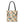 Chic Pastel Geometric Tote Bag with Black Handles - Dipaliz - Bags