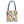 Chic Pastel Geometric Tote Bag with Black Handles - Dipaliz - 13’’ × / Navy - Bags