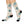 Cushioned Crew Socks - Pastel Geometric Pattern - Dipaliz
