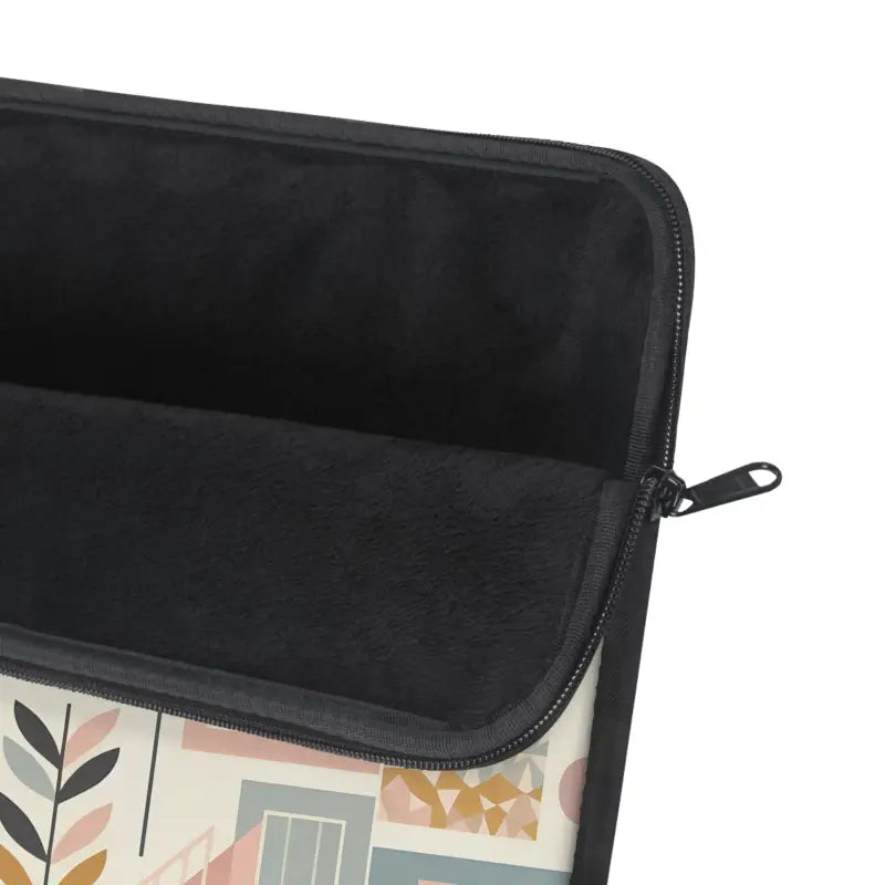 Upgrade your Style with a Pastel Geometric Laptop Sleeve