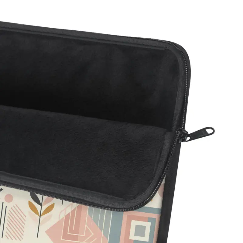 Upgrade your Style with a Pastel Geometric Laptop Sleeve