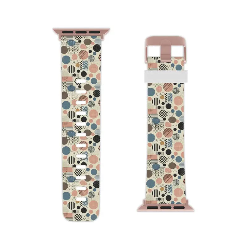 Upgrade your Style with Pastel Geometric Watch Band for Apple - Accessories