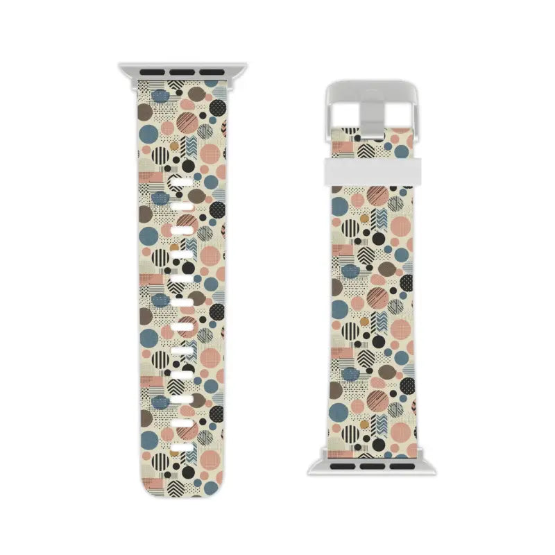 Upgrade your Style with Pastel Geometric Watch Band for Apple - Accessories