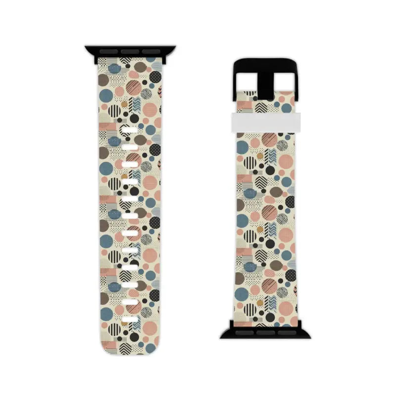 Upgrade your Style with Pastel Geometric Watch Band for Apple - Accessories