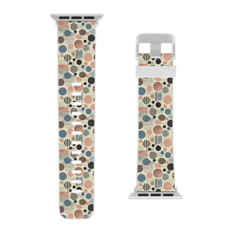 Upgrade your Style with Pastel Geometric Watch Band for Apple - Accessories