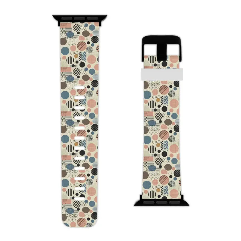 Upgrade your Style with Pastel Geometric Watch Band for Apple - Accessories