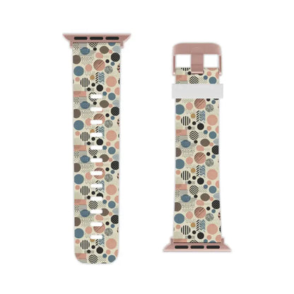 Upgrade your Style with Pastel Geometric Watch Band for Apple - Accessories