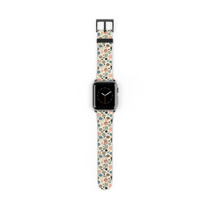 Pastel Geometrical Pattern Watch Band - Faux Leather - Dipaliz - Bands