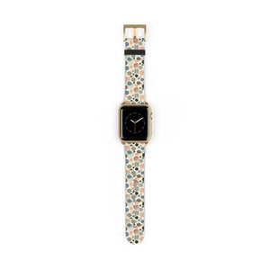 Pastel Geometrical Pattern Watch Band - Faux Leather - Dipaliz - Bands