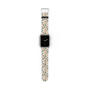 Pastel Geometrical Pattern Watch Band - Faux Leather - Dipaliz - Bands