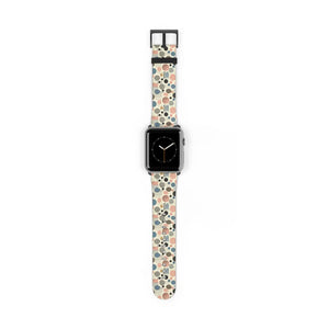 Pastel Geometrical Pattern Watch Band - Faux Leather - Dipaliz - Bands