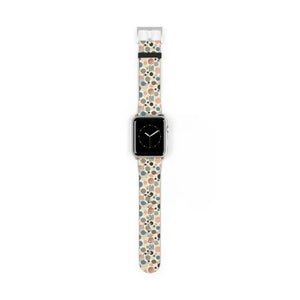 Watch Band - Pastel Geometrical Pattern Faux Leather - Dipaliz - Bands