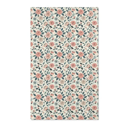 Transform your Space with Pastel Rose Flower Area Rugs - 36’’ × 60’’ Home Decor