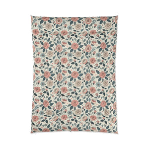 Pastel Rose Comforter – Trendy Elegance - Dipaliz - Quilts & Comforters