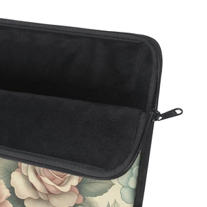 Pastel Roses Laptop Sleeve - Stylish Floral Tech Cover - Dipaliz - Bags