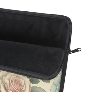 Pastel Roses Laptop Sleeve - Chic Tech Protection - Dipaliz - Bags