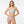 Pastel Stripe Recycled Bandeau Bikini | Upf50+ V-cut - Classic Bikinis - Xs