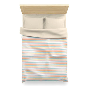 Pastel Rainbow Microfiber Duvet Cover – Soft - Dipaliz - Covers
