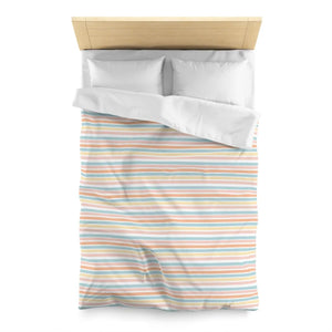 Pastel Rainbow Microfiber Duvet Cover – Soft - Dipaliz - Covers
