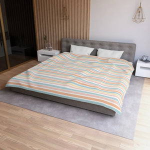 Pastel Rainbow Microfiber Duvet Cover – Soft - Dipaliz - Covers