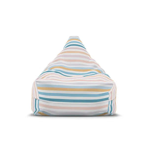 Bean Bag Covers Pastel Stripes Elegant Comfort - Dipaliz - 27’’ × 30’’ 25’’ / Without Insert - Slipcovers