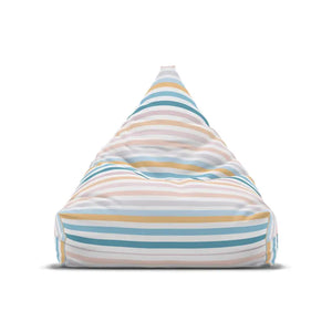 Bean Bag Covers Pastel Stripes Elegant Comfort - Dipaliz - Slipcovers