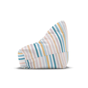 Bean Bag Covers Pastel Stripes Elegant Comfort - Dipaliz - Slipcovers