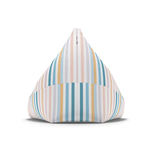 Bean Bag Covers Pastel Stripes Elegant Comfort - Dipaliz - Slipcovers
