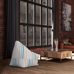 Bean Bag Covers Pastel Stripes Elegant Comfort - Dipaliz - Slipcovers