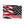 Bold American Flag Accessory Pouch - Travel Organizer - Dipaliz - Cosmetic & Toiletry Bags