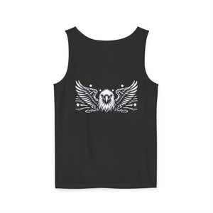 Patriotic Eagle Tank - True American Pride Cotton - Dipaliz - Tops