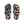 Patriotic Flip Flops Soft Polyester Suede July 4th Fashion - Dipaliz - s / Black Sole - Sandals
